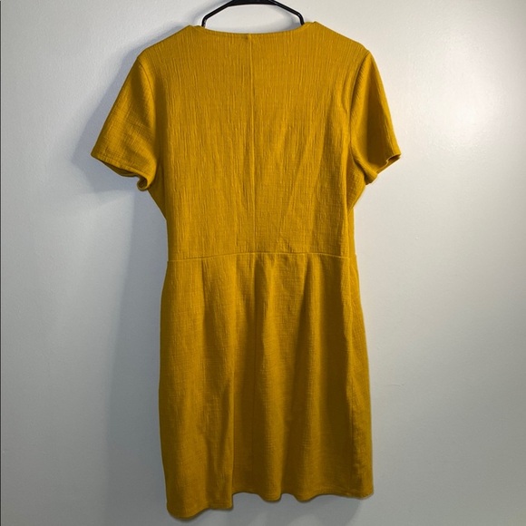 J. Crew Golden Wrap Mini Dress - Picture 6 of 6